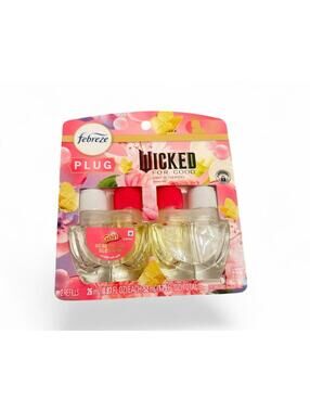 2/$20 ✨ Febreze Plug Refills Wicked Gain Beautifical Blossom 2ct 26 mL New